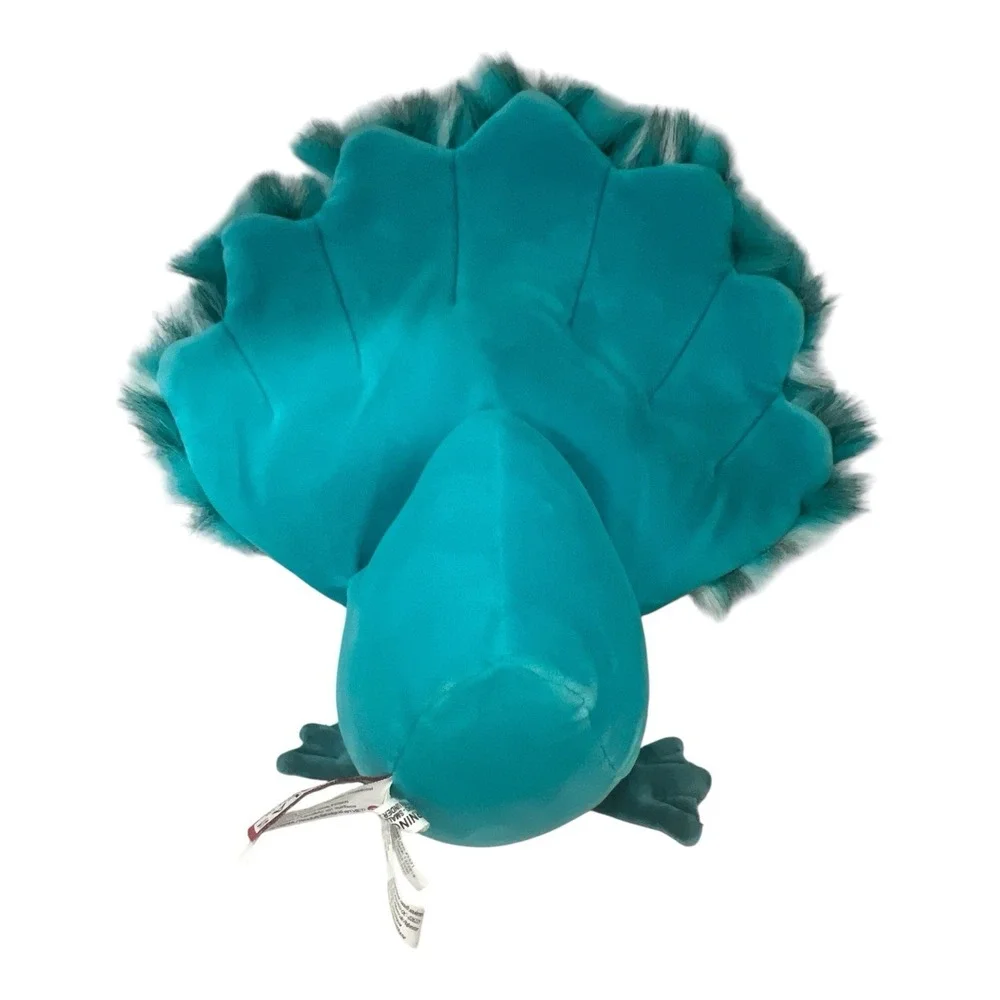 Douglas Cuddle Toys Peacock Plush Teal Sequin Stuffed Animal 12